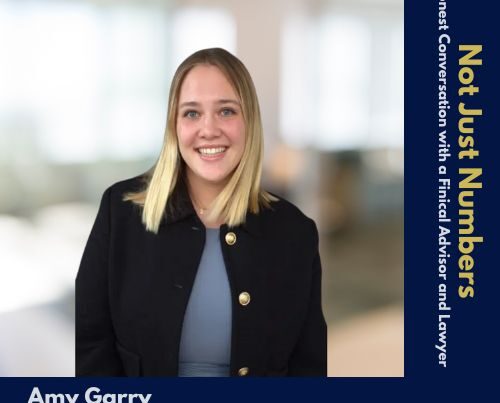Mike Garry and Amy Garry featured in Episode 50 of Not Just Numbers Pod